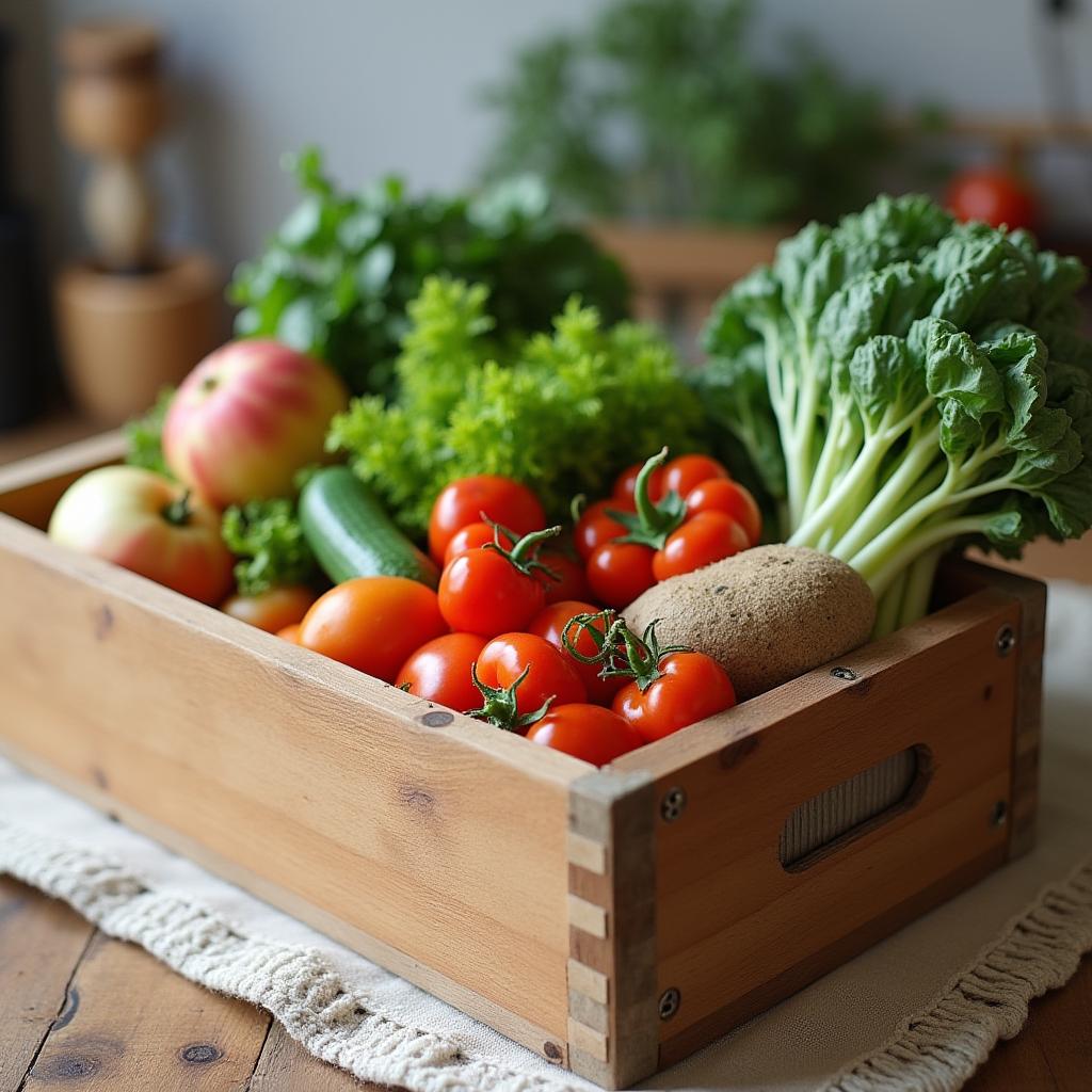 Vegetable box - free delivery within a 15km radius