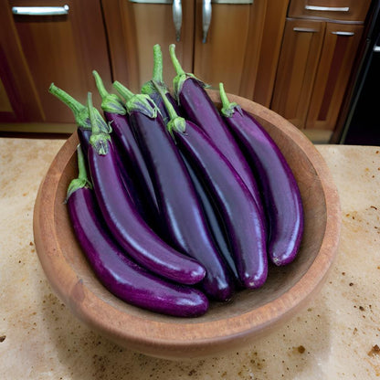 Paprika-, Chili und Auberginenpflanzen