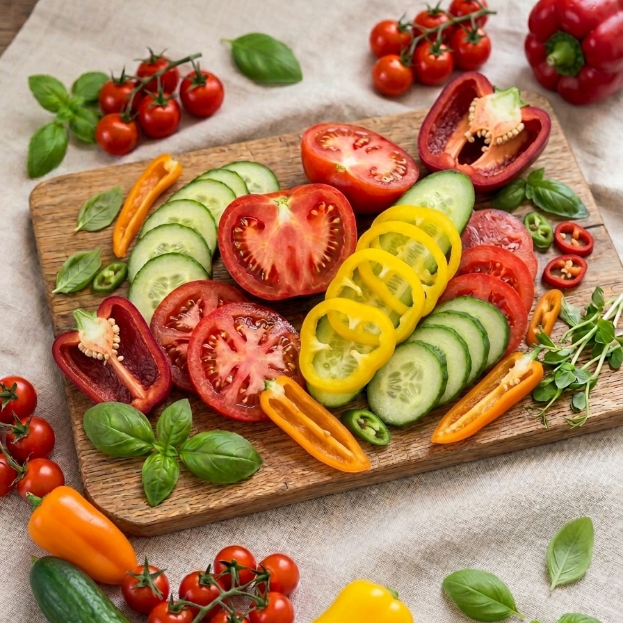 Premium Grundversorgerset F1 Tomate, Gurke & Paprika (6er Pack)