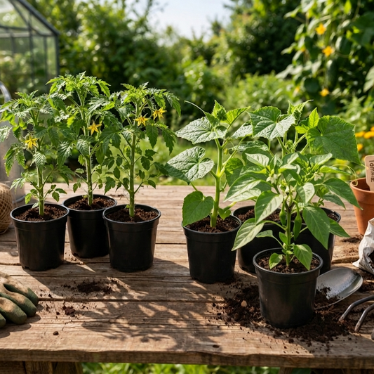 Premium Grundversorgerset F1 Tomate, Gurke & Paprika (6er Pack)