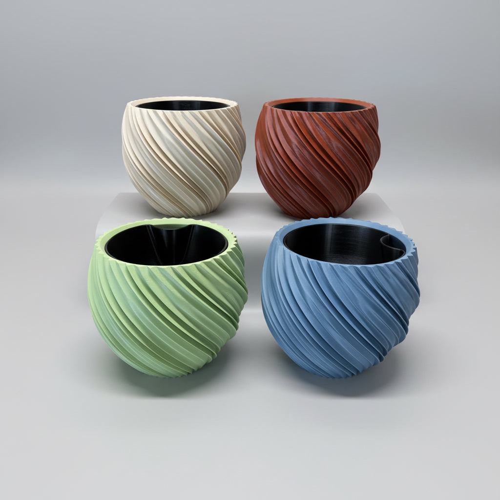 Studio Alva - handgefertigte 3D Design Töpfe