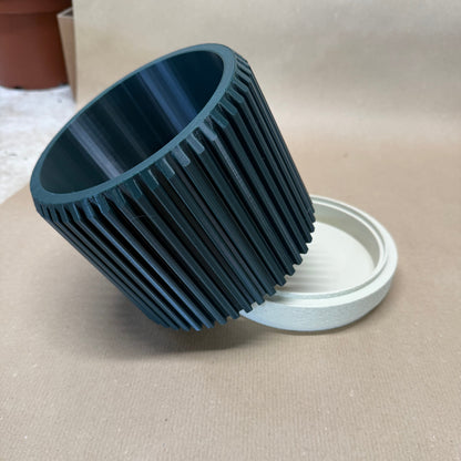 Hydro Groove - handgefertigte 3D Design Töpfe