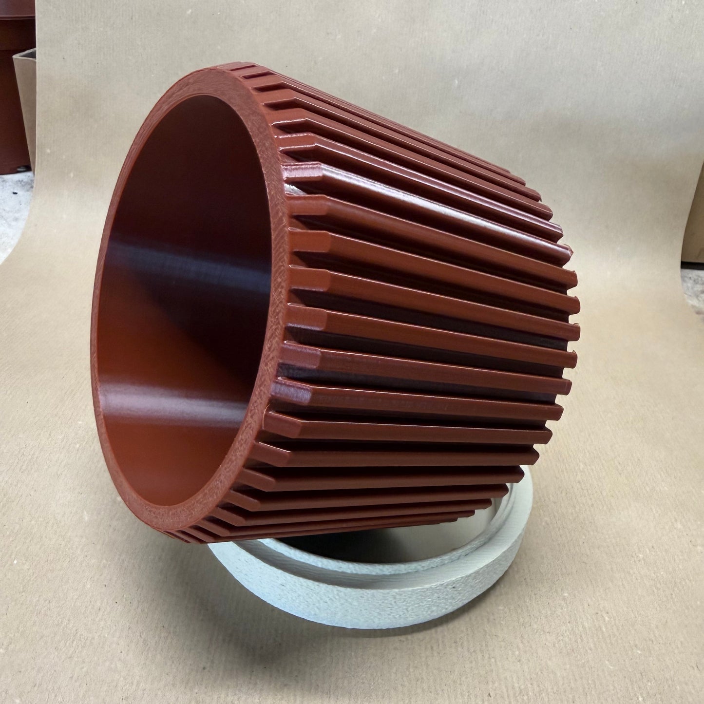 Hydro Groove - handgefertigte 3D Design Töpfe