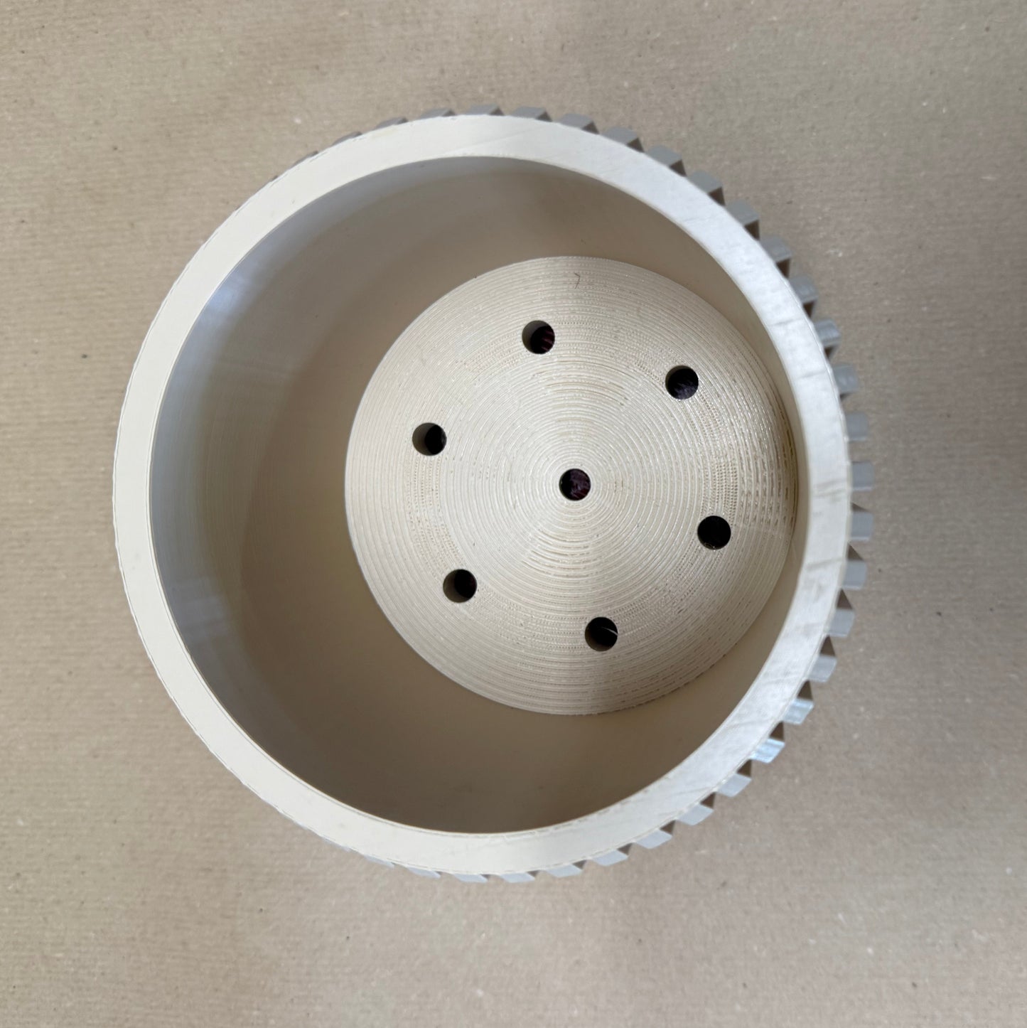 Hydro Groove - handgefertigte 3D Design Töpfe