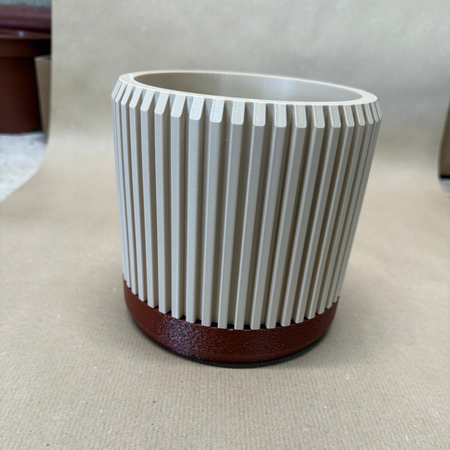 Hydro Groove - handgefertigte 3D Design Töpfe