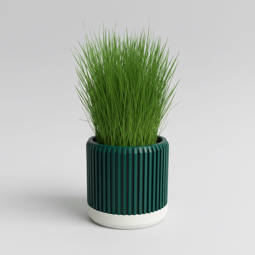Hydro Groove - handgefertigte 3D Design Töpfe