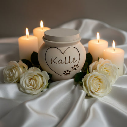 Tierurne Seelenherz